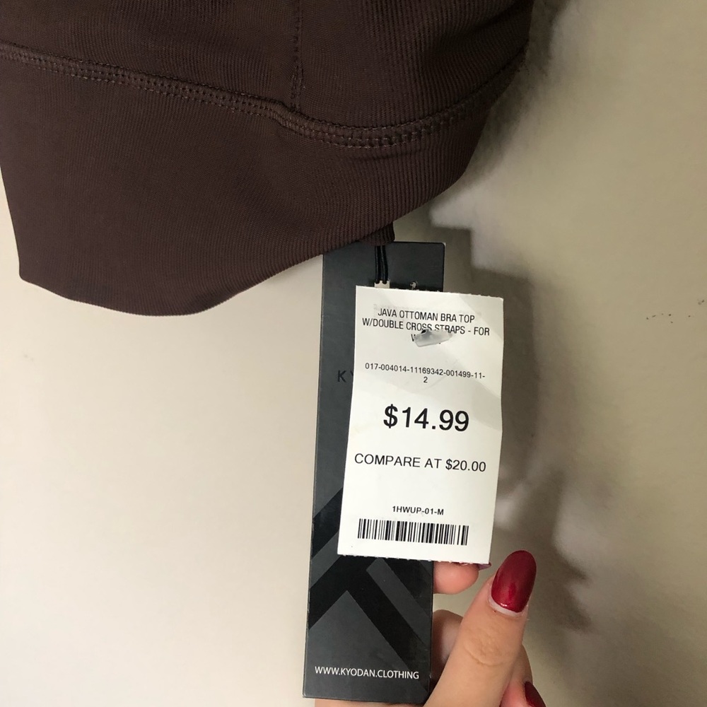 BROWN SUMMER TOP BRA